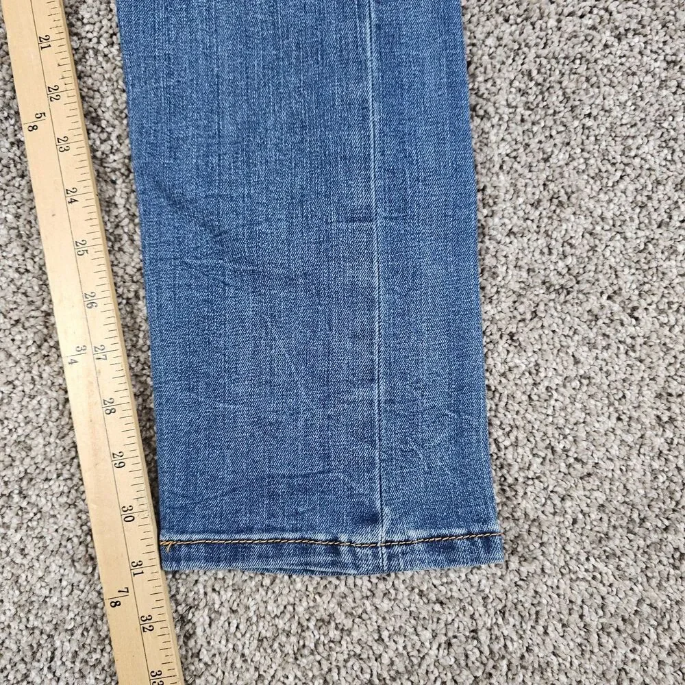 Levis 510 Jeans Mens 31x31 Slim Tapered Skinny Distressed Stretch Work Skate